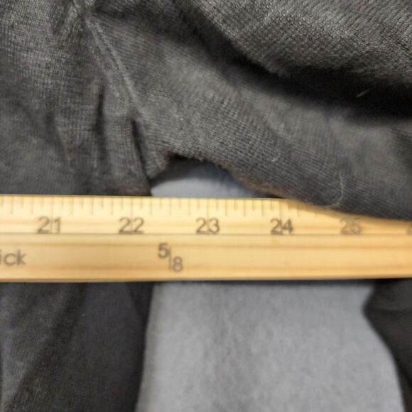 Polo Ralph Lauren Sweater XL Black Pima Cotton V Neck Purple Pony Preppy Casual - Picture 5 of 7